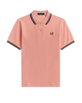 fred perry polo衣服, Fred Perry | Pole Twim Tipped Fred Perry M3600 - Rosa Peach商品图片 