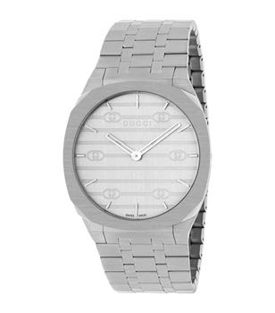 Gucci | Stainless Steel GUCCI 25H Watch 38mm商品图片,独家减免邮费