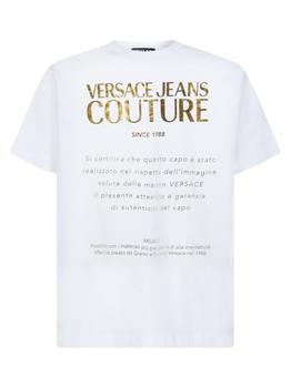 范思哲t恤, Versace | Versace Jeans Couture Logo Warranty T-shirt商品图片 