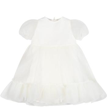 商品White Dress For Baby Girl图片