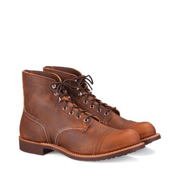RED WING SHOES 08085D IRON RANGER Colour: COPPER product img
