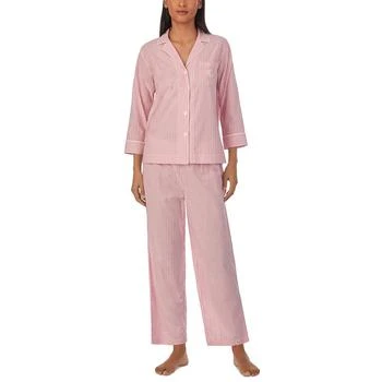 Ralph Lauren | Women's 2-Pc. 3/4-Sleeve Printed Pajamas Set,商家Macy's,价格¥554