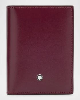 MontBlanc | Men's Meisterstuck Leather Bifold Card Holder,商家Neiman Marcus,价格¥2601