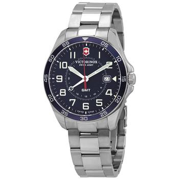 Victorinox | Victorinox FieldForce GMT Quartz Blue Dial Watch 241896商品图片,5.2折