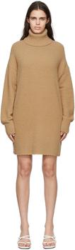 Max Mara是什么牌子, Max Mara | Tan Wool Unghia Dress商品图片 2.2折