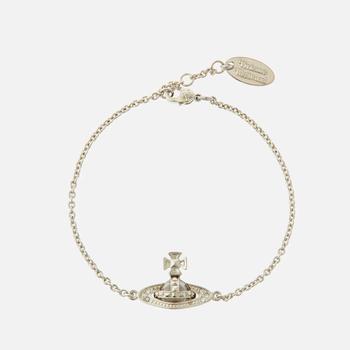 商品Vivienne Westwood Pina Bas Relief Silver-Tone and Crystal Bracelet图片