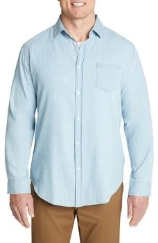 推荐Grayson Denim Regular Fit Button-Up Shirt商品