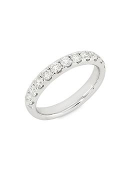 商品Saks Fifth Avenue Collection | 14K White Gold & 0.9 TCW Diamond Ring,商家Saks Fifth Avenue,价格¥15241图片