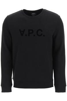 PRIVATE WHITE V.C., A.P.C. | A.P.C. Flock V.P.C. Logo Sweatshirt商品图片 9.1折