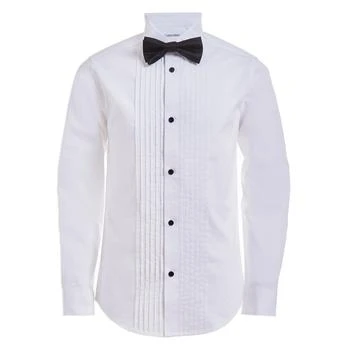 Calvin Klein | Big Boys Tuxedo Shirt and Bow Tie Box Set,商家Macy's,价格¥343