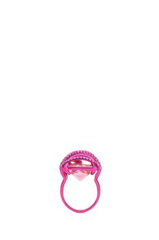 天气丹代购, Dans Les Rues | Fuchsia 925 silver Liquid Poison ring Pink Dans Les Rues Donna商品图片 7折