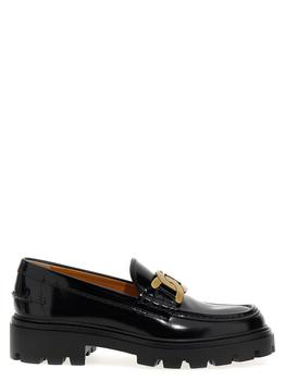 商品Tod's | 女式 链条乐福鞋 平底鞋 黑色,商家Wanan Luxury,价格¥3986图片