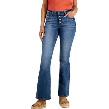 Celebrity Pink是什么牌子, Celebrity Pink | Juniors' Button-Fly Flared Jeans商品图片 6折