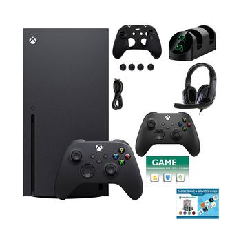 商品Xbox | Series X 1TB Console with Extra Black Controller Accessories Kit and 2 Vouchers,商家Macy's,价格¥5438图片