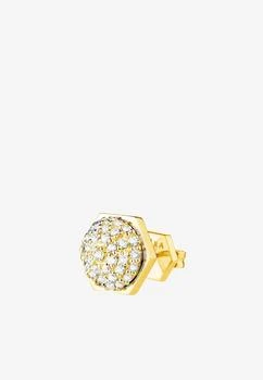 EÉRA | Bolt Diamond Stud Earring in 18-karat Yellow Gold,商家Thahab,价格¥34237