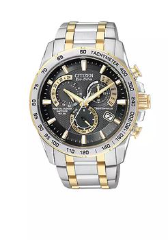 美国西铁城, Citizen | Eco-Drive Two-Tone Perpetual Chrono AT商品图片 7.5折