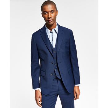 Tommy Hilfiger | Men's Modern-Fit TH Flex Stretch Solid Suit Jacket商品图片,5折