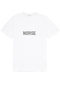 推荐Jakob logo-print cotton T-shirt商品