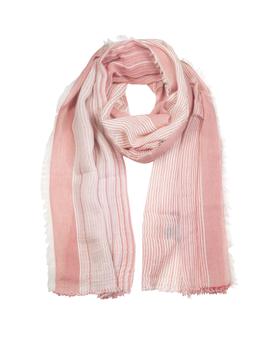 马尼拉怎么选, Mila Schon 米拉舍恩 | Pink Cotton Linen and Viscose Long Scarf商品图片 7.2折