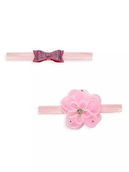 Bari Lynn | Baby Girl's Bow Headband Set,商家Saks Fifth Avenue,价格¥207