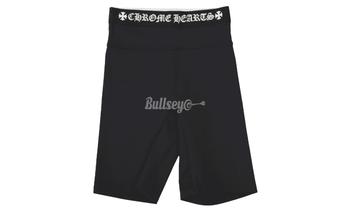 Chrome Hearts | Chrome Hearts Black Nylon Biker Shorts商品图片,9.2折