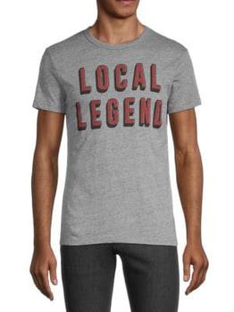 推荐Local Legend Graphic Heathered T-Shirt商品