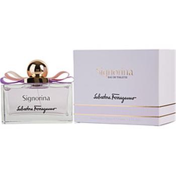 菲拉格慕香水, Salvatore Ferragamo | Salvatore Ferragamo 221332 Signorina Eau De Toilette Spray - 3.4 oz商品图片 8.8折