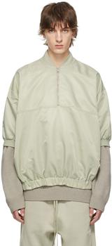 essentials夹克, Essentials | Green Nylon Jacket商品图片 