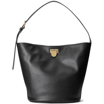 Ralph Lauren衣服, Ralph Lauren | Ralph Lauren Leather Medium Harlow Bucket Bag商品图片 