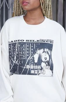 John Galt | Christy Radio Silence Crew Neck Sweatshirt,商家PacSun,价格¥369