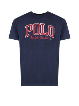 推荐Polo Ralph Lauren Logo Embroidered Crewneck T-Shirt商品