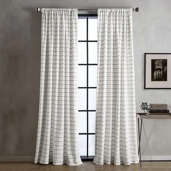 DKNY | Baltic Stripe 50" x 96" Curtain Panel, Pair,商家Bloomingdale's,价格¥661