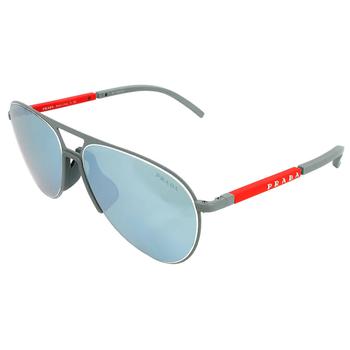 推荐Green Mirror Silver Mens Sunglasses PS 51XS 07S08L59商品