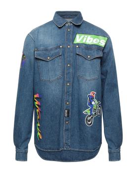 范思哲衬衫上海, Versace | Denim shirt商品图片 4.4折×额外8折, 额外八折