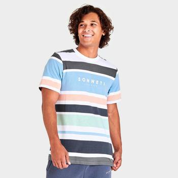 推荐Men's Sonneti London Multi Stripe T-Shirt商品