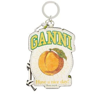 Ganni | GANNI Peach Zipped Coin Purse 5.9折