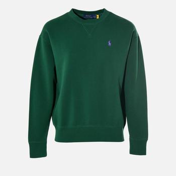 推荐Polo Ralph Lauren Logo-Embroidered Cotton-Jersey Sweatshirt商品