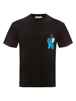 推荐Elephant Embroidered Logo T-Shirt商品