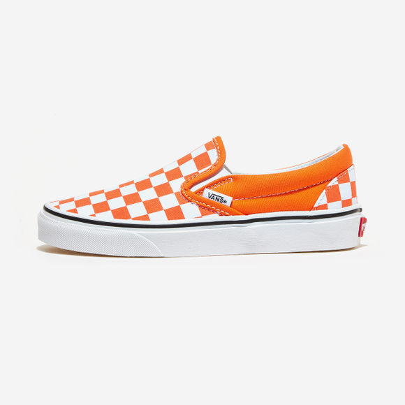 vans棋盘格精选, Vans | 【韩国直邮|包邮包税】万斯 CLASSIC SLIP-ON  运动鞋 帆布鞋  VN000XG8AZZ (CHECKERBOARD) ORANGE TIGER/TRUE WHITE商品图片 6.2折×额外9折, 包邮包税, 额外九折