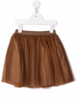 推荐Bonpoint Girls Caramel Supple Tulle Skirt, Size 4Y商品