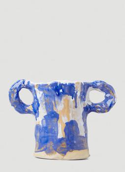 商品Glased Vase in Blue图片