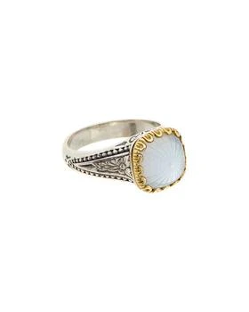 Konstantino | Silver & 18K Crystal Doublet Ring,商家Premium Outlets,价格¥2501