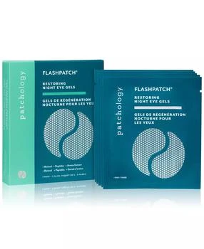 Patchology | FlashPatch Restoring Night Eye Gels, 5pk,商家Macy's,价格¥125