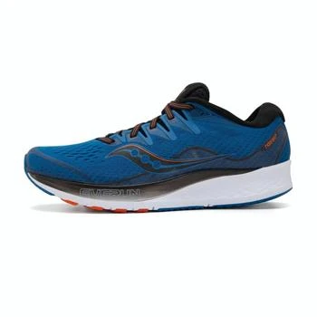 Saucony | Men's Ride Iso 2 Running Shoes - Medium Width In Blue 6.3折