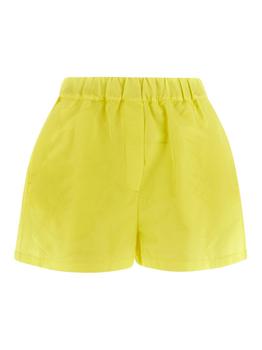 推荐Solid Color Taffeta Shorts商品