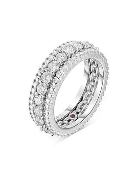 Roberto Coin | 18K White Gold Siena Diamond Band,商家Bloomingdale's,价格¥44147