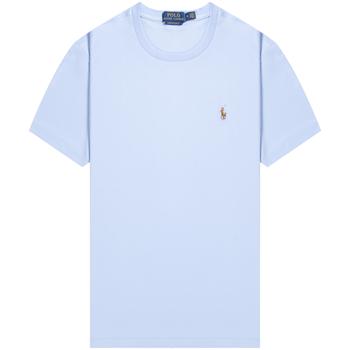 Ralph Lauren | Ralph Lauren Custom Slim Soft Touch T-Shirt Sky Blue商品图片,满$200享9折, 满折