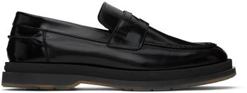 Hugo Boss | Black Leather Loafers 6.8折