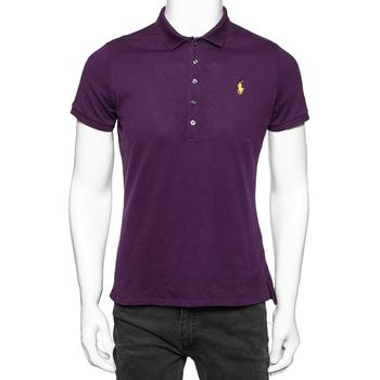 ralph lauren purple label, [二手商品] Ralph Lauren | Ralph Lauren Purple Cotton Polo Tshirt XL商品图片 3.3折