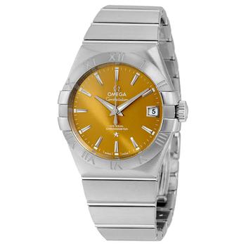 欧米茄星座怎么样, Omega | Constellation Co-Axial Bronze Dial Mens Watch 123.10.38.21.10.001.商品图片 5.3折